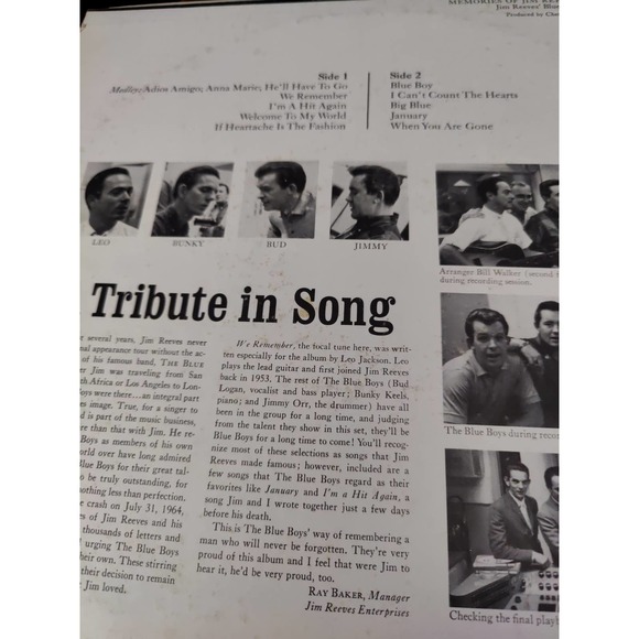 Bundle of Vinyl albums by Jim Reeves - Picture 5 of 8